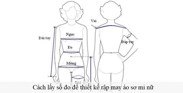 Cách lấy số đo áo sơ mi